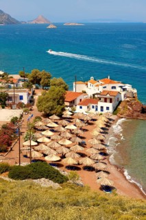 Vlychos village and beach
