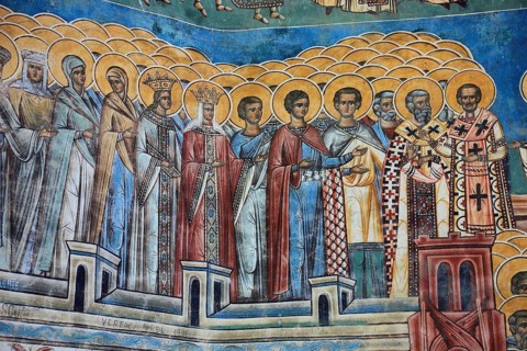 Exterior fresco