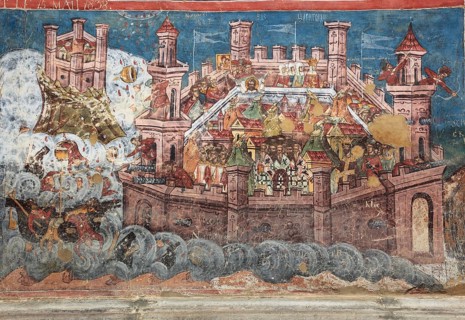 Exterior fresco