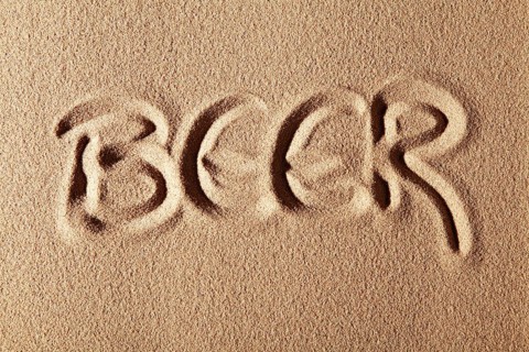 The word BEER