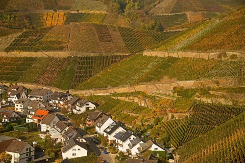 Wine village of Dernau an der Ahr