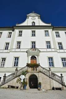 Stairs to Schaeftlarn Abbey