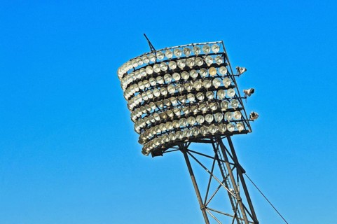 Floodlight at the Olympic Stadium