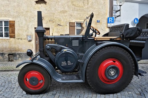 Lanz Bulldog tractor from 1952