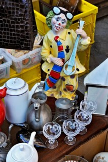 Porcelain clown at the Auer Dult annual market