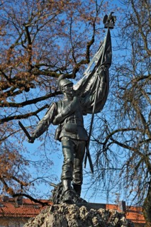 War memorial in Gruenwald near Munich