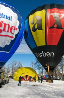 Hot-air balloons
