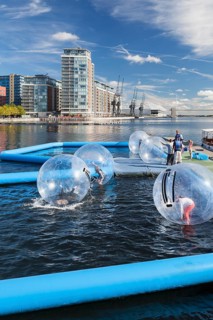 Water zorbing