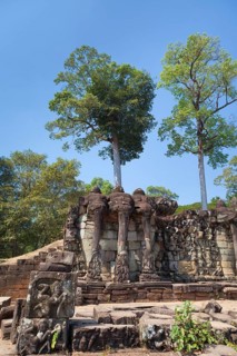 Bas-reliefs at the Terrace of the Elephants