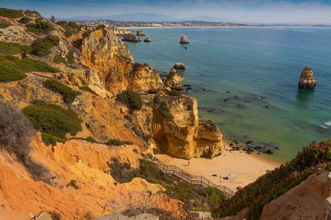 Praia do Camilo beach