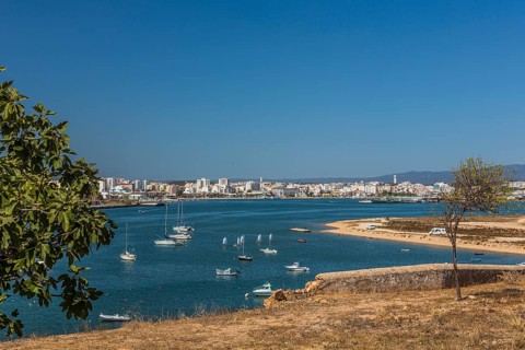 Harbour with views of Portimao