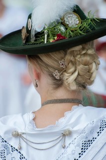Women in traditional Bavarian costume