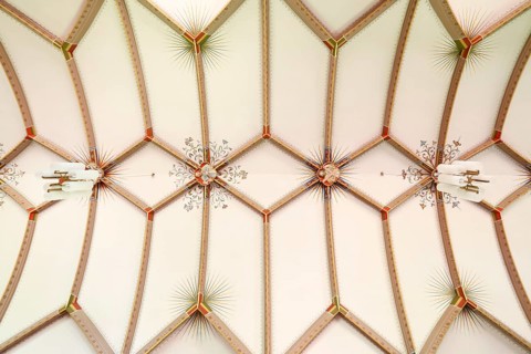 Ceiling of the Church of Sts. Peter and Paul