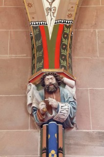 Figurative representation of the Apostle Bartholomew