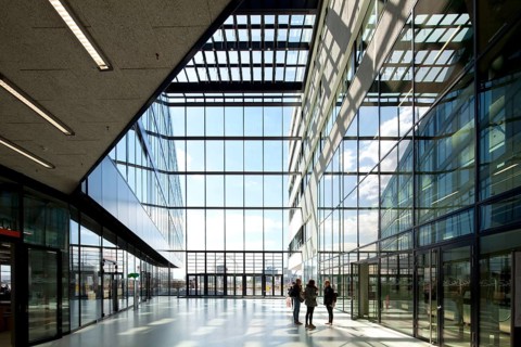 Glazed hall