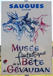 Poster of the Museum of the Beast of Gevaudan