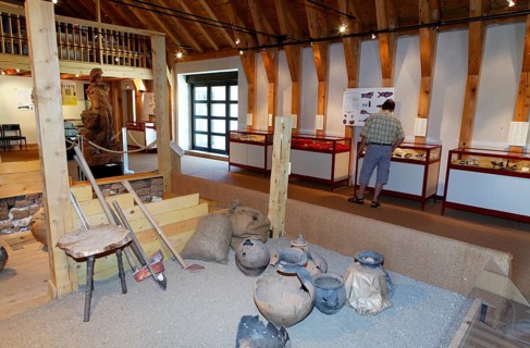 Gallo-Roman Museum in the village of Javols