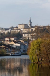 Charente River and the historic town centre