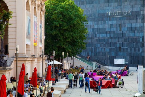 Museumsquartier cultural area