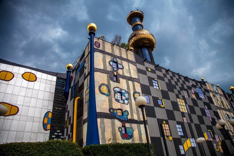 Spittelau waste incineration plant