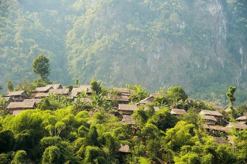 Mae La refugee camp for the Karen tribe near Mae Sot on the Thai-Burmese border