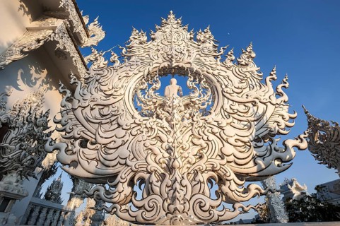 Wat Rong Khun Temple or White Temple