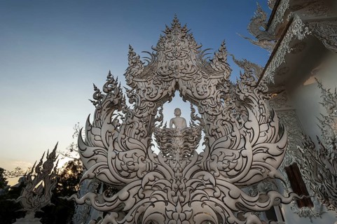Wat Rong Khun Temple or White Temple