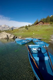 Boats and an inn