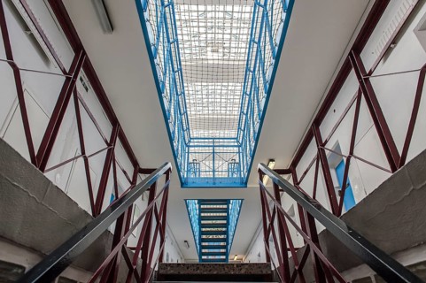 Staircase in Werl Prison