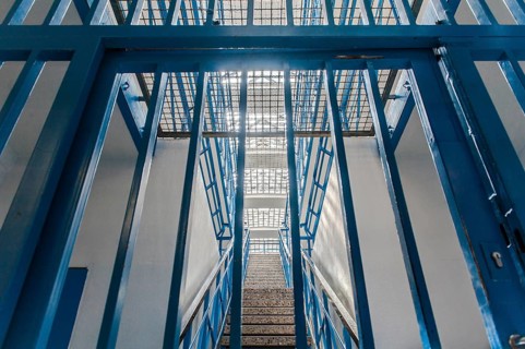 Staircase in Werl Prison