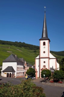 Parish Church surrounded by vineyards