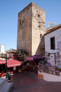 Tower in the historic district
