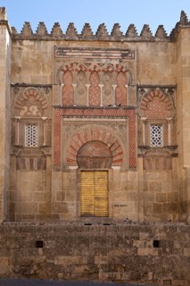 Moorish architectural elements on the Mezquita
