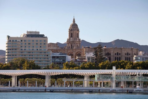 Promenade at the harbor