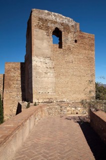 Tower of Alcazaba Fortress