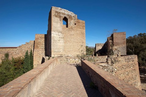 Tower of Alcazaba Fortress