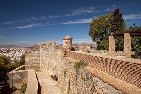 Castillo de Gibralfaro Castle on Monte de Gibralfaro