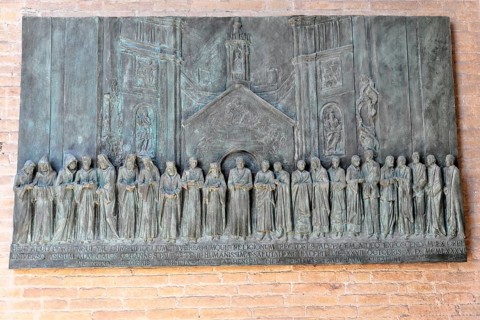 Mural in the entrance area