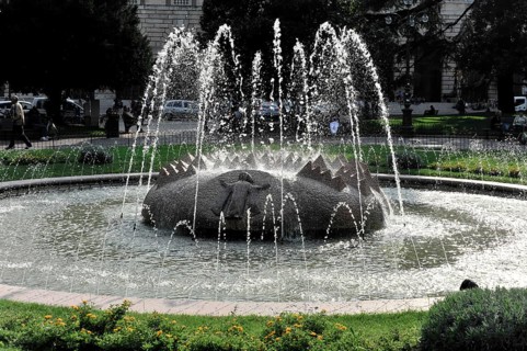 Muenchner Kindl fountain