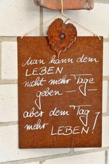 Blackboard with a quote