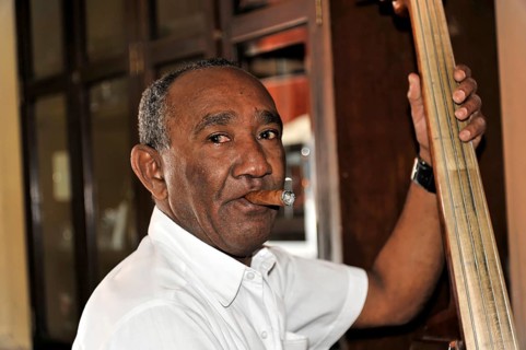Musician at the Havana Club