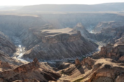 Evening at the Fish River Canyon