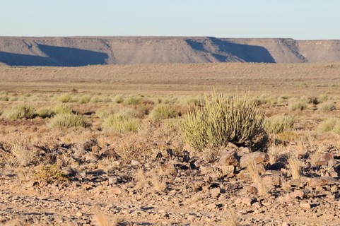 Evening at the Fish River Canyon