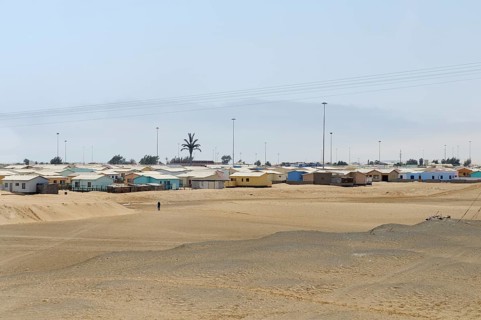 Suburban settlement near Walvis Bay