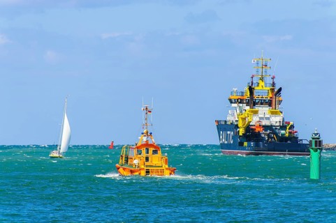 Ocean-going tugboat
