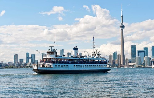 Ferry from Toronto to Centre Island