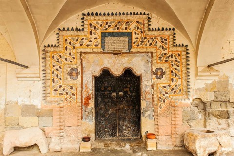 Entrance of St Constantine and Helena Church