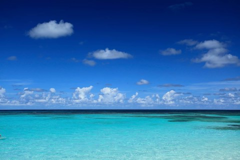 Sea off Pineapple Beach
