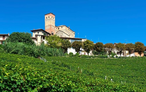 The Castle of Serralunga d'Alba