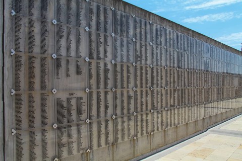 List of names of the fallen soldiers